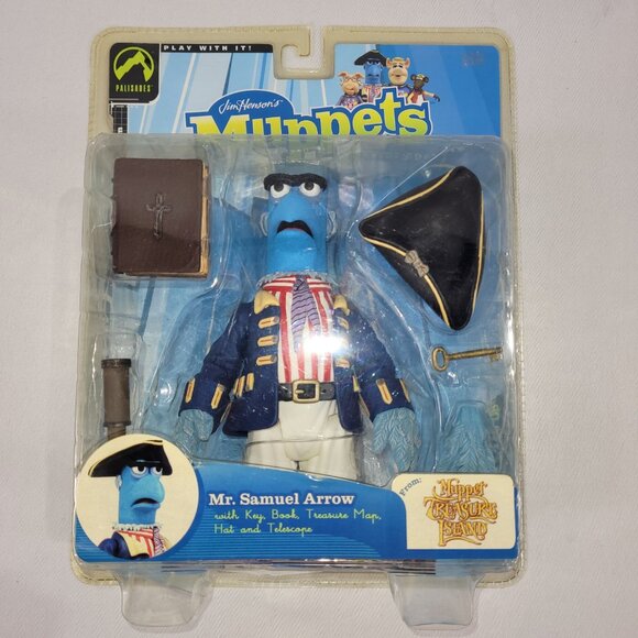 Jim Henson's Muppets Treasure Island Mr Samuel Arrow Action Figure MOC Palisades - Picture 1 of 1